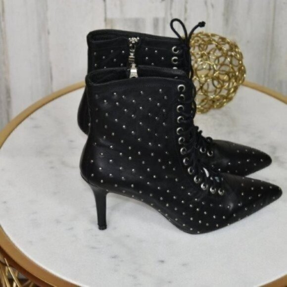 Archive | Delancey Studded Booties | Black - Picture 3 of 6